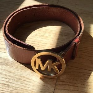 Michael Kors Gold Belt